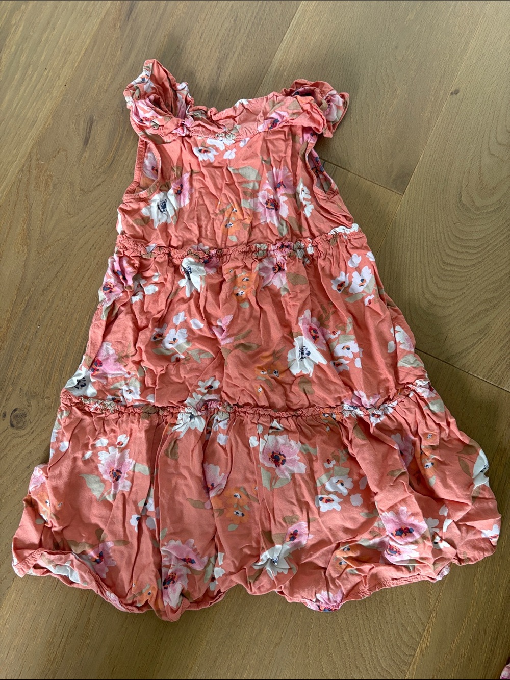 OshKosh B'gosh Coral Floral Sundress